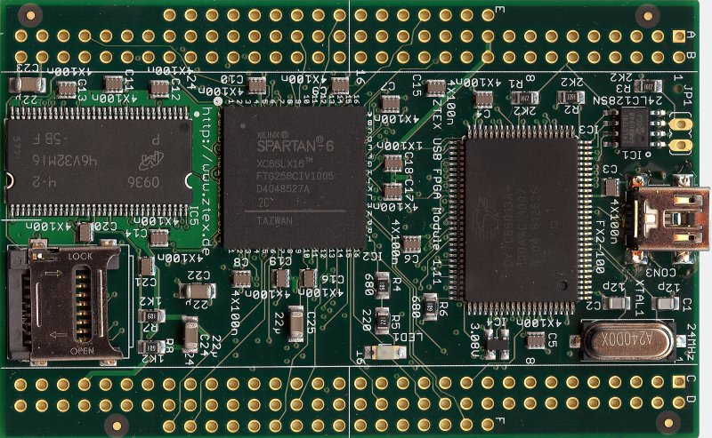 Spartan 6 USB-FPGA-Modul 1.11